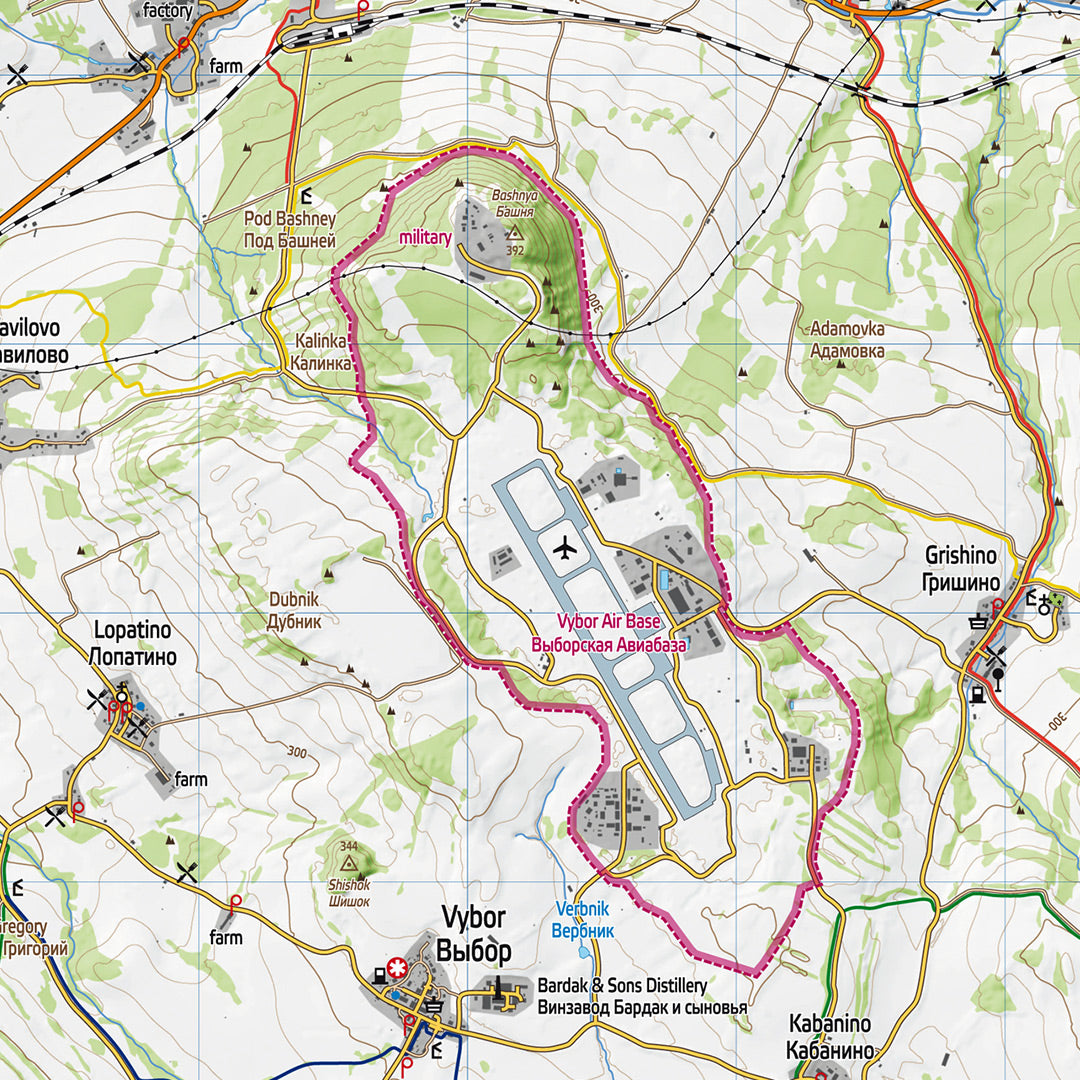 DAYZ CHERNARUS PRINTED MAP BOHEMIA INTERACTIVE
